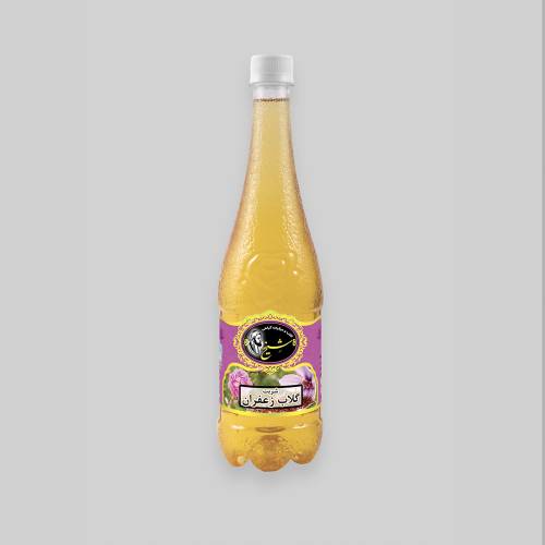 شربت گلاب زعفران